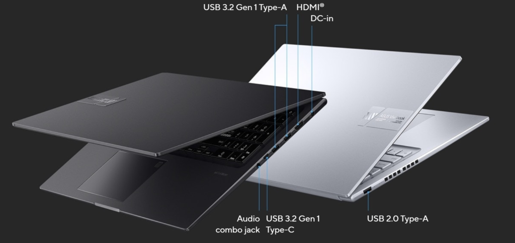 Asus Vivabook 17x ports